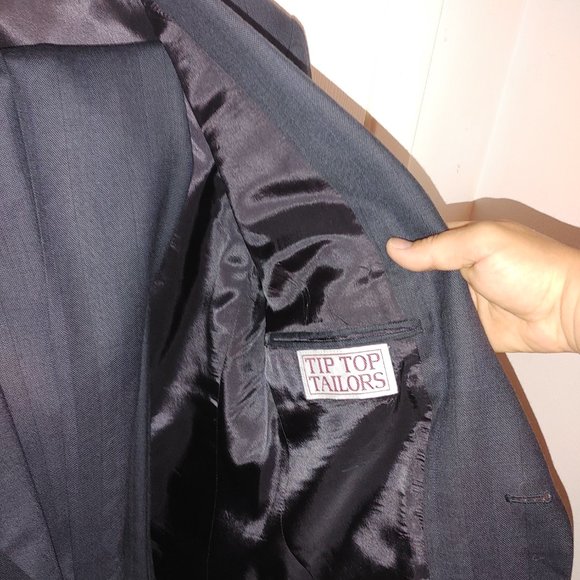 Tip Top Tailors - Henley Single Breasted - Classic Fit - 40 R - Picture 2 of 6